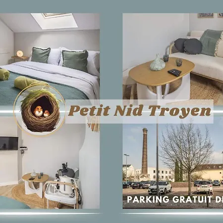Le Nid Troyen - Proche Hypercentre - 2 Pers *