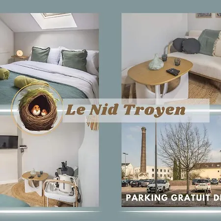 Le Nid Troyen - Proche Hypercentre - 2 Pers * Troyes