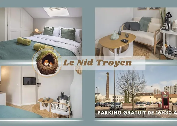 Le Nid Troyen - Proche Hypercentre - 2 Pers * Troyes